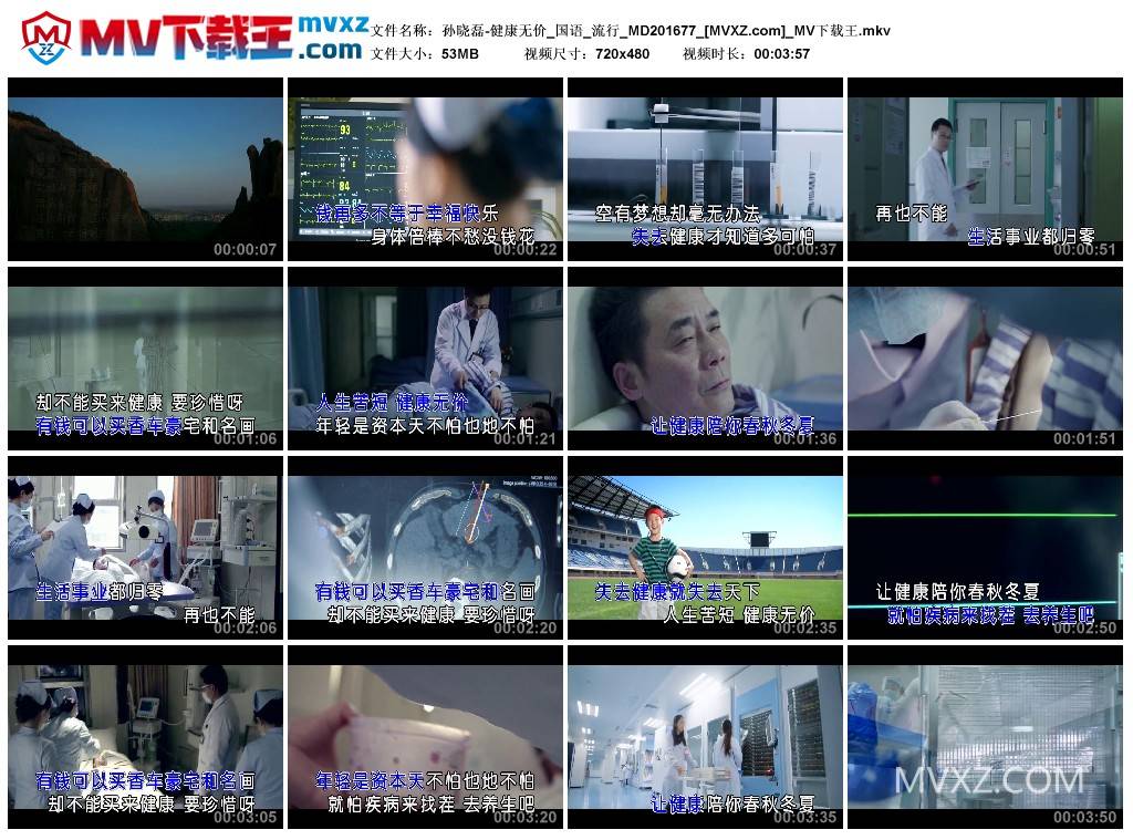 孙晓磊-健康无价_国语_流行_MD201677